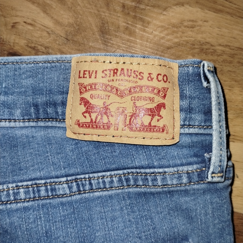 Women's Levi 720 High Waisted Super Skinny Jeans 30x30 - Picture 8 of 9